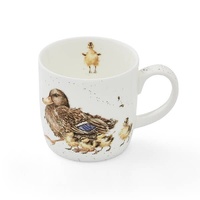 Wrendale Designs By Royal Worcester Mug - Room For A Small One Ducks