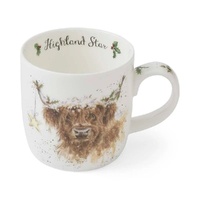 Royal Worcester Wrendale Designs Mug - Highland Cow