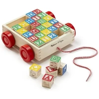 Melissa & Doug Classic Toy - ABC Block Cart