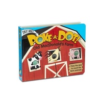 Melissa & Doug Poke-a-dot Book - Old Macdonald's Farm Board Book