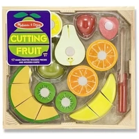 Melissa & Doug Kitchen Play - Cutting Fruit Crate