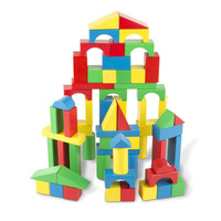 Melissa & Doug Classic Toy - 100 Wood Block Set