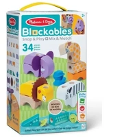Melissa & Doug - Blockables Safari Play Set