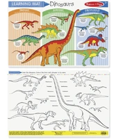 Melissa & Doug Learning Mat - Dinosaurs