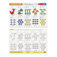 Melissa & Doug Learning Mat - Numbers 1-10