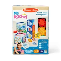 Melissa & Doug - Ms. Rachel Sort & Count Nesting Blocks