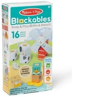 Melissa & Doug - Blockables Farm Friends Play Set