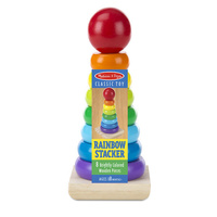 Melissa & Doug Classic Toy - Rainbow Stacker