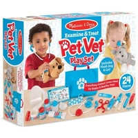 Melissa & Doug Pet Play - Examine & Treat Pet Vet