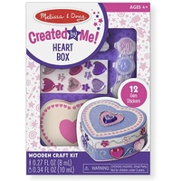 Melissa & Doug Created by Me! - Wooden Heart Box