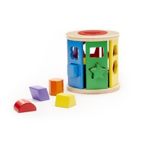 Melissa & Doug Classic Toy - Match & Roll Shape Sorter