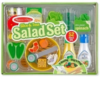 Melissa & Doug Kitchen Play - Slice & Toss Salad Set