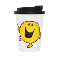 Mr. Men Travel Mug - Mr. Happy