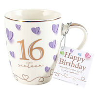 16th Birthday Sweet Heart Mug