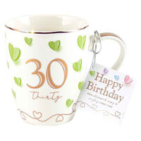 30th Birthday Sweet Heart Mug