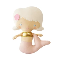 Alimrose Mila Mermaid Rattle - Mini Pink 19cm