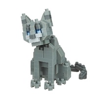 Nanoblock Animals - Russian Blue Cat