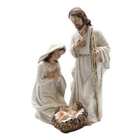 Religious Gifting Christmas Holy Family White Nativity