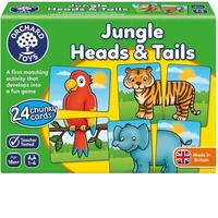 Orchard Toys Game - Jungle Heads & Tails