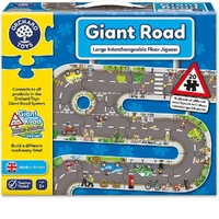 Orchard Toys Jigsaw Puzzle - Giant Road 20pc