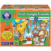 Orchard Toys Jigsaw Puzzle - First Jungle Friends 2x 12pc