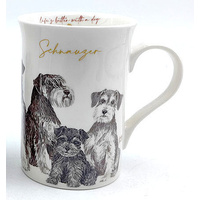 Muddy Paws - Schnauzer Mug