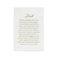 Precious Quotes Plaque by Splosh - Dad