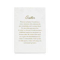 Precious Quotes Plaque by Splosh - Sister