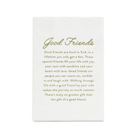 Precious Quotes Plaque by Splosh - Good Friend