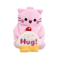 Pembe the Pink Cat Plush - Hug