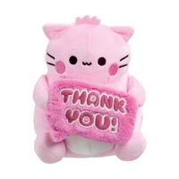 Pembe the Pink Cat Plush - Thank You