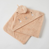 Pilbeam Jiggle & Giggle - Bella Baby Hooded Bath Towel