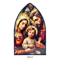 Divine Series - Holy Family LED Plaque