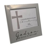 Christening Photo Frame - Godson