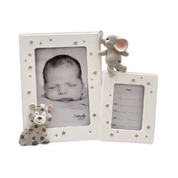Baby Safari Double Photo Frame