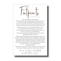 Home Warmer Plaque - Footprints