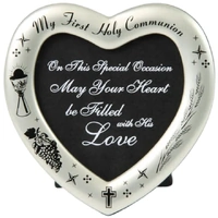 Holy Communion Frame - May your heart be filled with love.