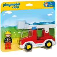Playmobil 1.2.3 - Ladder Unit Fire Truck