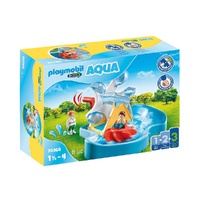 Playmobil 1.2.3 Aqua - Water Wheel Carousel