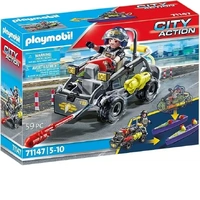Playmobil City Action - Tactical Unit: Multi-Terrain Quad