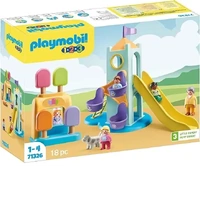 Playmobil 1.2.3 - Adventure Tower with Ice Cream Booth