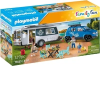 Playmobil Family Fun - Caravan with Car