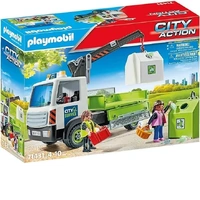 Playmobil City Action - Glass Recycling Truck with Container