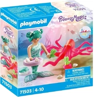 Playmobil Princess Magic - Mermaid with Colour-Changing Octopus