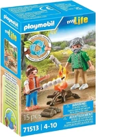 Playmobil My Life - Campfire with Marshmallows