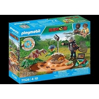 Playmobil Dinos - Stegosaurus Nest with Egg Thief