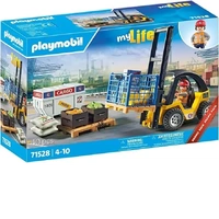 Playmobil My Life - Forklift Truck with Cargo