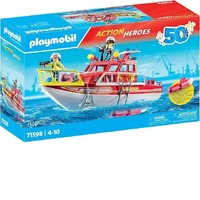 Playmobil Action Heroes - Fire Rescue Boat