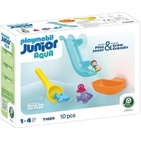 Playmobil JUNIOR AQUA - Water Slide with Sea Animals