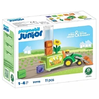 Playmobil JUNIOR - Tractor with Load and Drop Planter